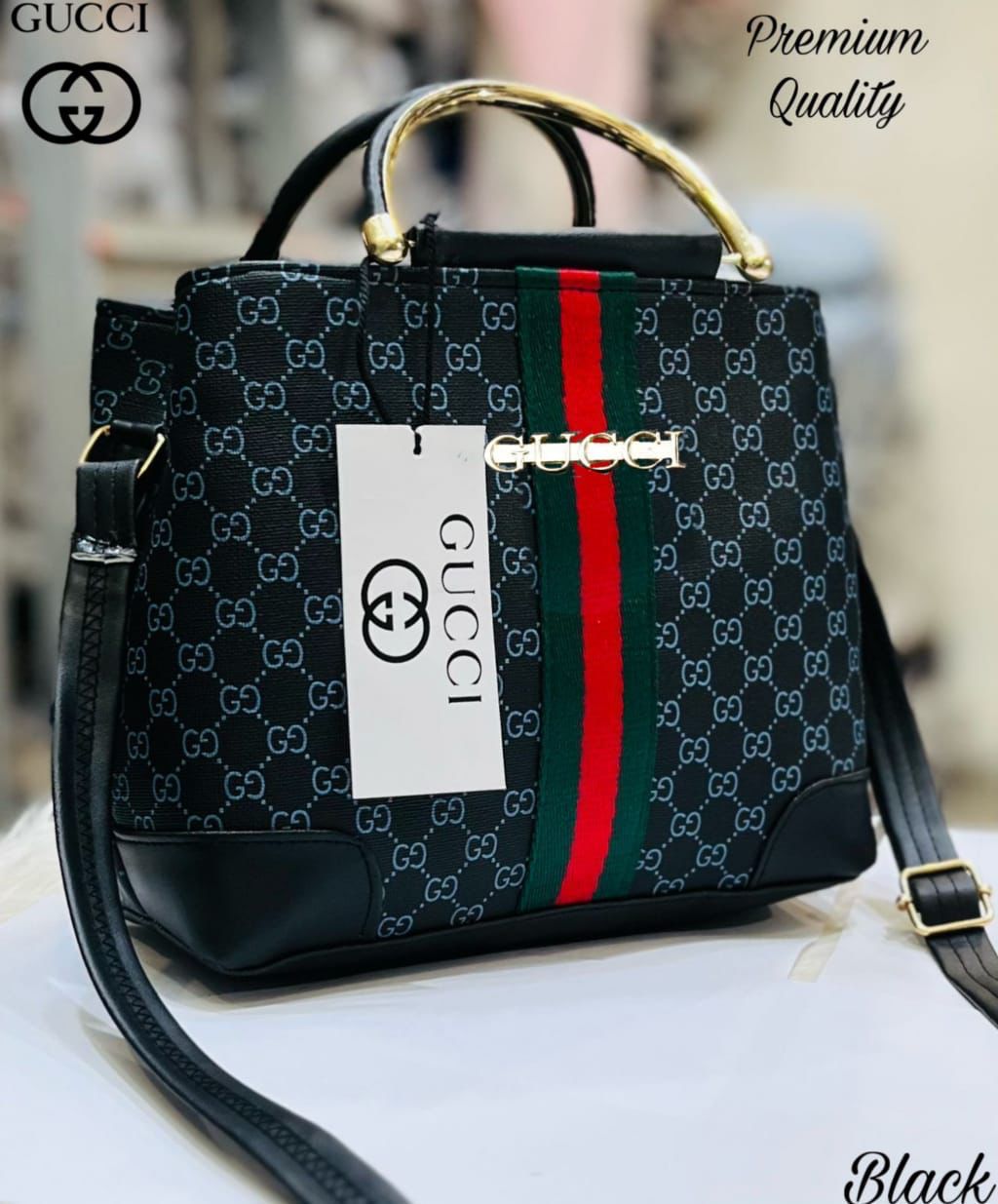 GUCCI PREMIUM Womens Handbags blue