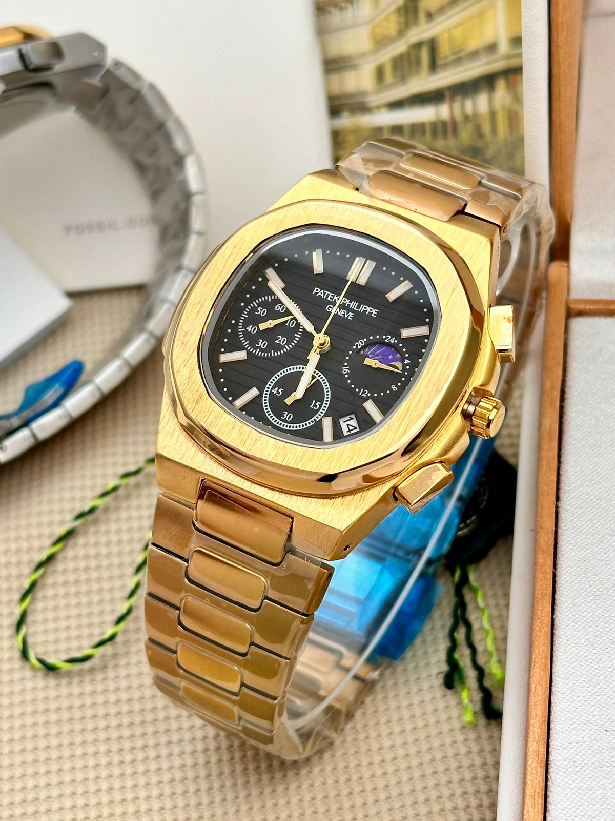 Patek philppe menz watch Chrono working at AAA quality