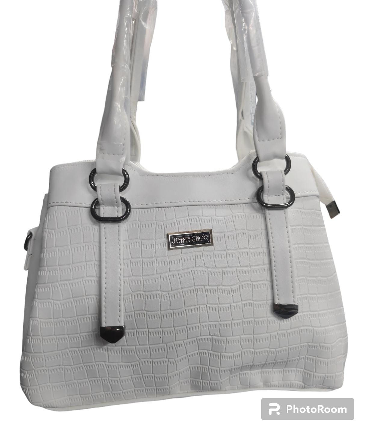 Jimmy Choo Womens Handbags white